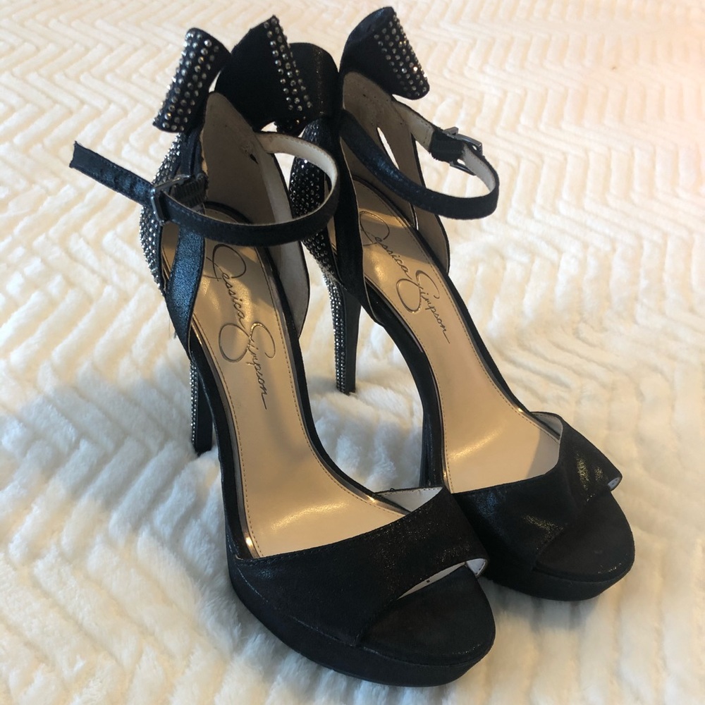 COPY - Glamorous Black Stiletto Heels